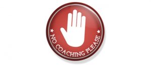 agile coach no coaching please