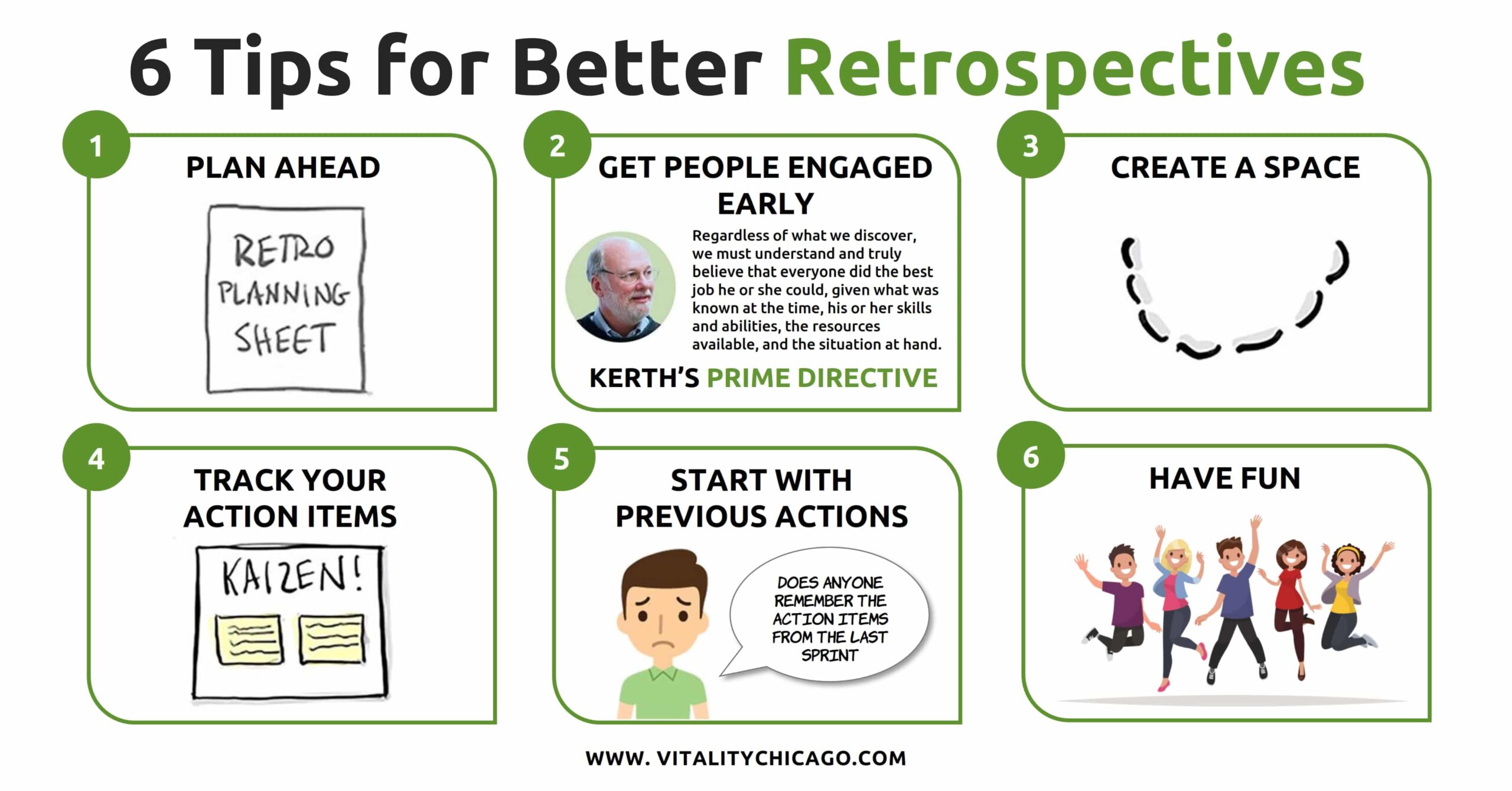 6 tips for better retrospectives