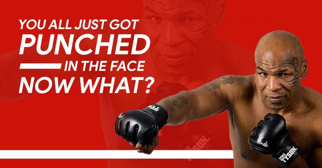 got punched in the face mike tyson