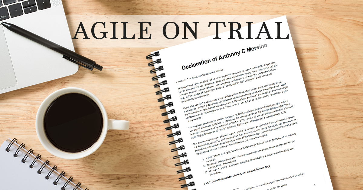 Agile on Trial, Or How Not to Write an Agile Contract
