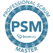 Agile and Scrum Training from Vitality Chicago Inc. Professional Scrum Master PSM logo